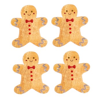 GINGERBREAD COASTER - SET OF 4