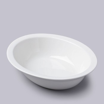 OVAL WHITE PIE DISH - 32CM