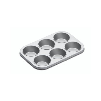 MUFFIN PAN 6 HOLE NON STICK - KITCHENCRAFT