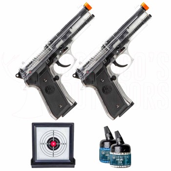 Umarex Beretta 92FS Game ready kit Airsoft Pistols Clear 6mm BB