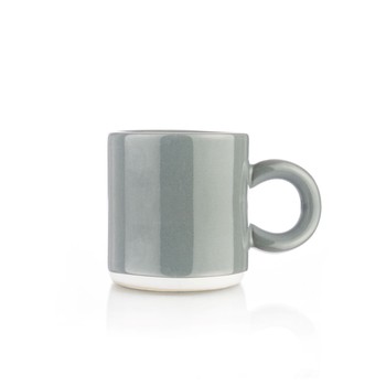 DIPPED GREY GLAZED ESPRESSO MUG