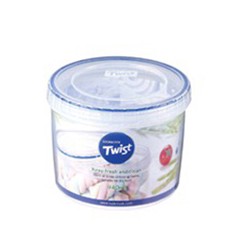 LOCKNLOCK ROUND TWIST AIRTIGHT STORAGE - 940ML