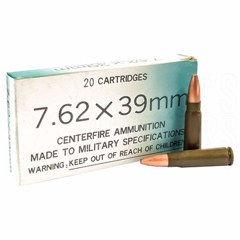 Norinco 7.62x39 Soft Point Military Grade Surplus