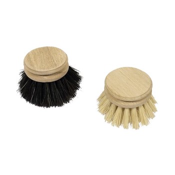 DISHBRUSH REPLACEMENT HEADS - MIXED PACK OF 2