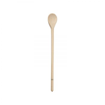 LONG HANDLED SMALL WOODEN SPOON