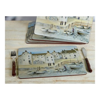 CORNISH HARBOUR RECTANGULAR PLACEMATS - SET OF 4