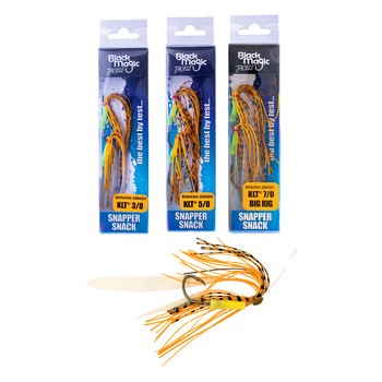 Black Magic Snapper Snack Flasher Rig