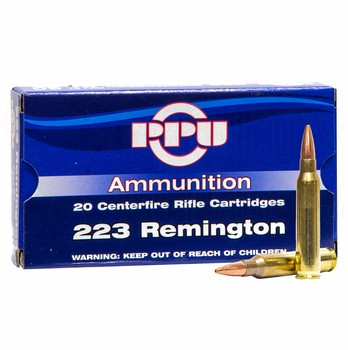 PPU .223 Rem 69gr HP BT 20 Rounds