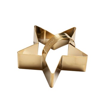 BRASS STAR COOKIE CUTTER