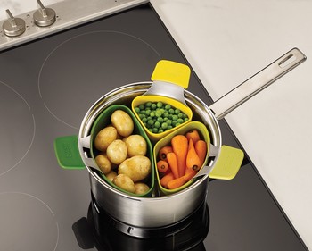 JOSEPH JOSEPH NEST 3 PIECE STEAMING PODS