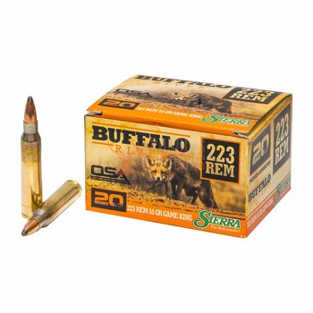Buffalo River .223 55gr Sierra Gameking