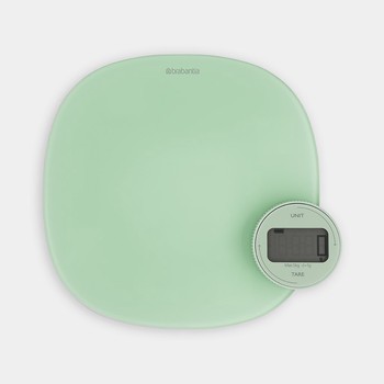 BRABANTIA KITCHEN SCALES PLUS - JADE GREEN