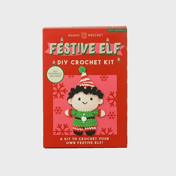 Gift Republic - Festive Elf DIY Crochet Kit - GR430030