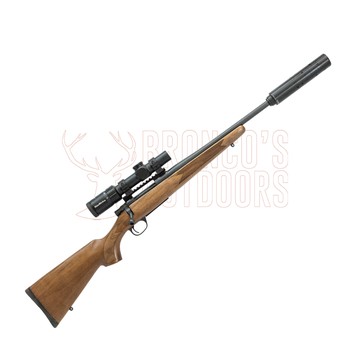 Howa Superlite Walnut 7mm-08 + Nikko Stirling Bore Eater + Nielsen Sonic Suppressor