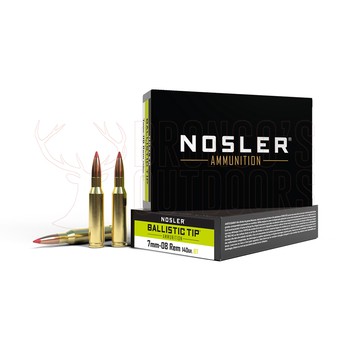 Nosler 7mm-08 140Gr Ballistic Tip Pkt 20