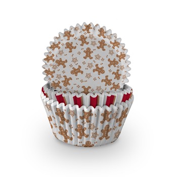CUPCAKE CASES - GINGERBREAD SWIRL