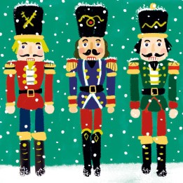 Museums & Galleries - Charity McMillan Card Pk8 - Nutcracker Trio - MAEX122