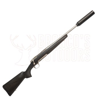 Browning X-Bolt S/S Stalker .243 - Shortened/Threaded 20" + DPT MK2 OB Suppressor