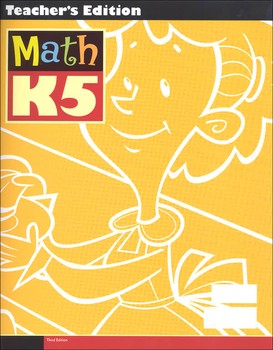 BJU Press Math K5 Teacher's Edition (3rd Edition)