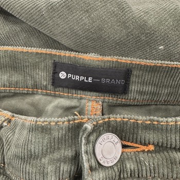PURPLE BRAND 3-Needle Forest Wash Repair Skinny Jeans • Pre-Owned [9381] - view 7