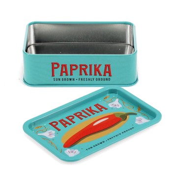 MINI STORAGE TIN - PAPRIKA