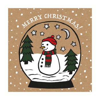 Museums & Galleries - SNOWMAN SNOW GLOBE - CFEX221-