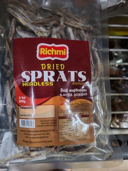 Richmi Dried Sprats W/O Head 200g