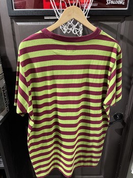 Supreme Bar Stripe Tee Green Red - view 2