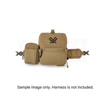 Vortex Glass Pak Pro Large Zipper Pouch - Tan