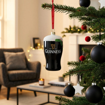 GUINNESS  PINT GLASS  CHRISTMAS DECORATION