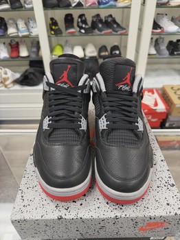 Air Jordan 4 Retro Black Red Reimagined • Pre-Owned [5071] - view 6