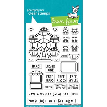 Lawn Fawn Sew Very Mice Clear Stamps lf3061