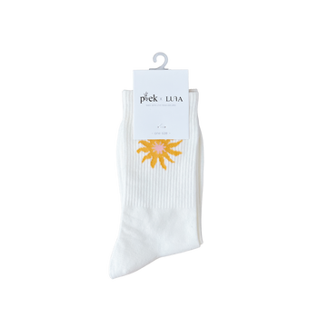 Luna Socks – Sun White