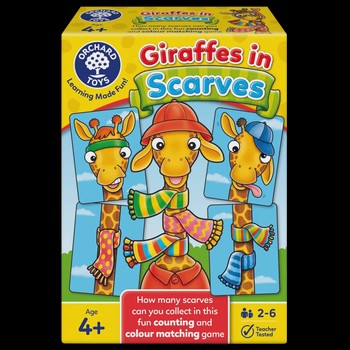 Orchard Giraffes In Scarves