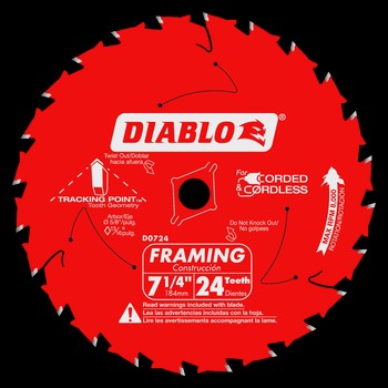 DIABLO - 24T Framing Blade