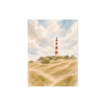 Plek kaartje · Vuurtoren
