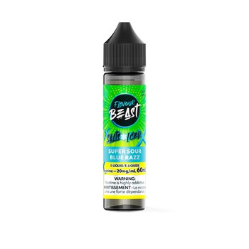 Flavour Beast - Super Sour Blue Razz Iced 60ml Salt