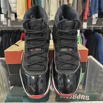 Air Jordan 11 Retro Playoffs Black Red (2019) • Pre-Owned [4439] - view 4