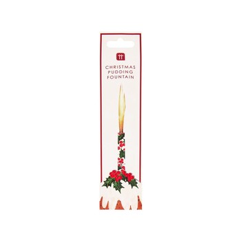 HOLLY CHRISTMAS PUDDING ICE FOUNTAIN