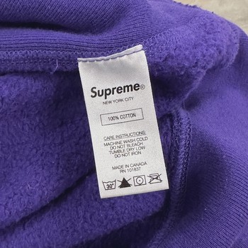 Supreme Cross Box Logo Hooded Sweatshirt • Brand New [0879] - view 3