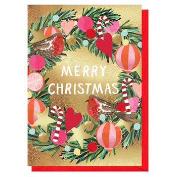 Louise Tiler - Merry Christmas Wreath - BC006