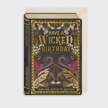 The Artfile -STORYBOOK WICKED BIRTHDAY CARD-RY28