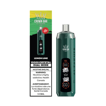 Al Fakher Crown Bar Crystal 10K - Lemon Lime