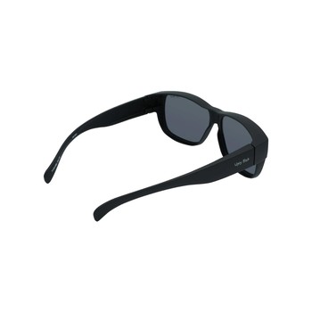 Ugly Fish P208 Fit Over Polarised Sunglasses Matte Black Frame Smoke Lens