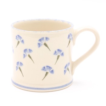 BRIXTON POTTERY SMALL MUG - CORNFLOWER