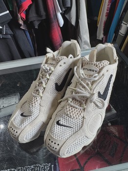 Nike Air Zoom Spiridon Cage 2 Stussy Fossil • Pre-Owned [4903] - view 3