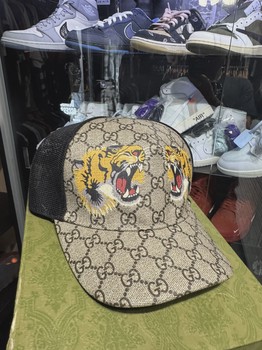Gucci Tiger Beige Hat  • Pre-Owned [7928] - view 2
