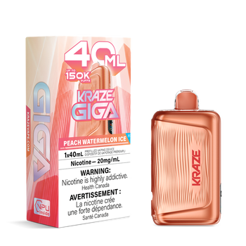 KRAZE GIGA 150K - Peach Watermelon Ice