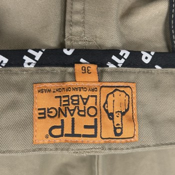 Fuck The Population (FTP) Gray/Blue Logo Tape Work Pants  • Pre-Owned [9047] - view 8
