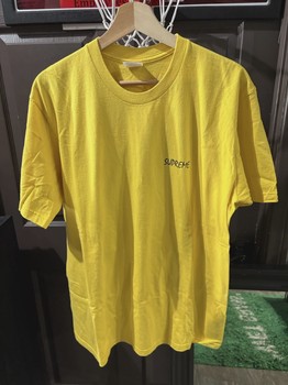 Supreme Yellow Black Cat Tee • Pre-Owned [5772] - photo 1